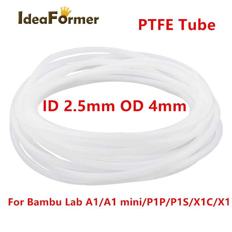 Ptfe Tape Thread - 2.5mm 외경 4mm 내경 Bambu Lab