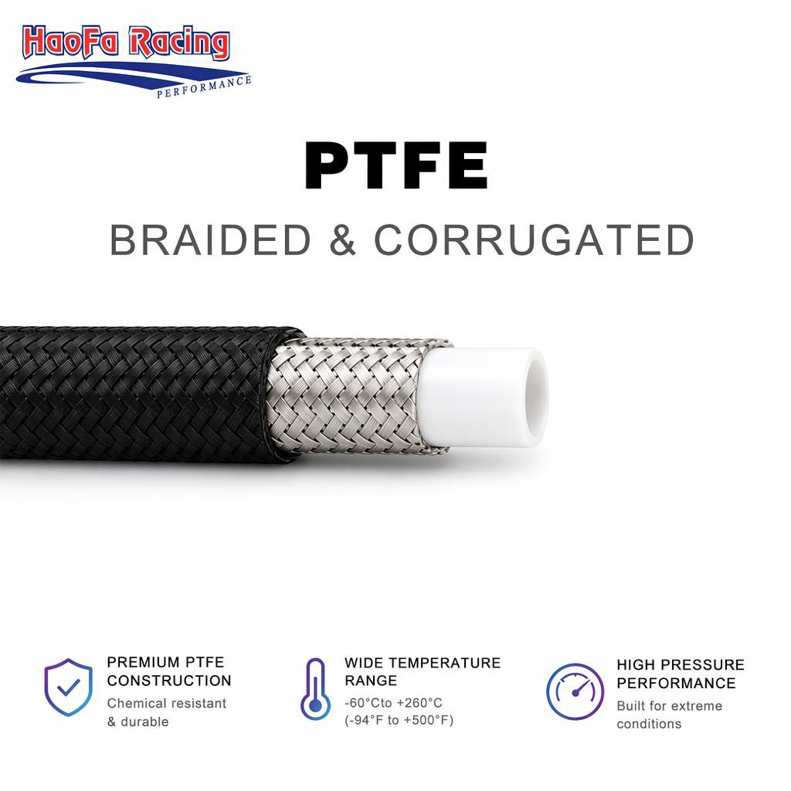 Ptfe Tape Thread - AN3 AN4 AN6 AN8 AN10 1M/2M/3M/5M