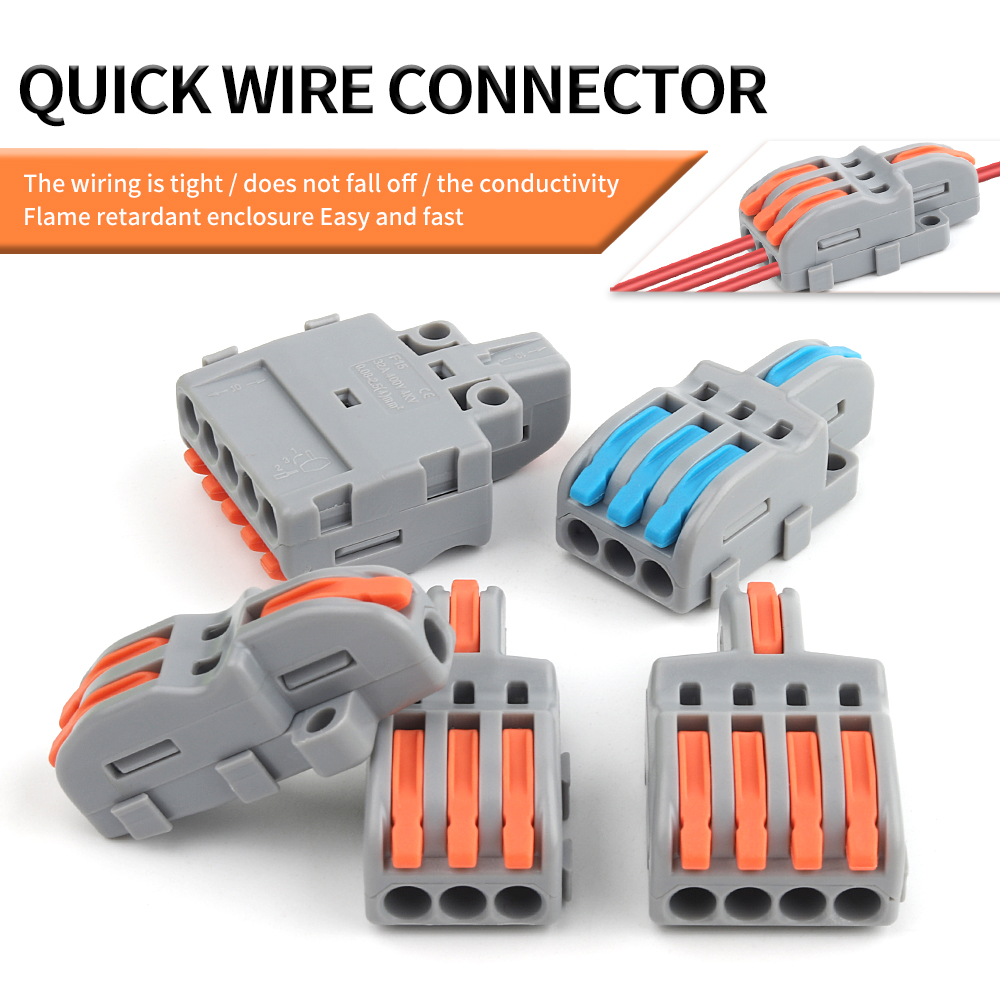 Push Fit Connector - 10/100PCS 전기 케이블 커넥터 1 in