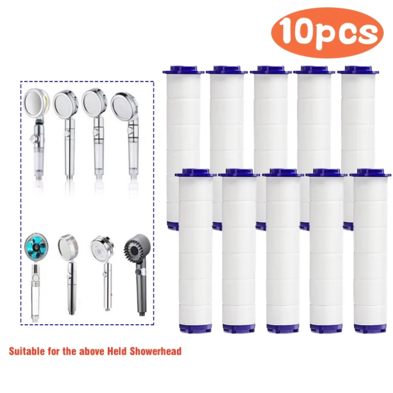 Shower Valve Cartridge - 10Pcs 샤워 헤드 교체 PP 면
