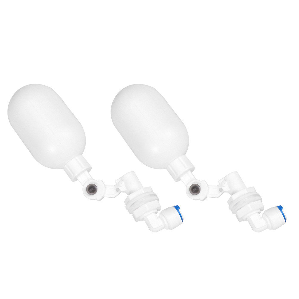 Float Ball Valve - 2개 플로트 볼 밸브 플라스틱 조절식