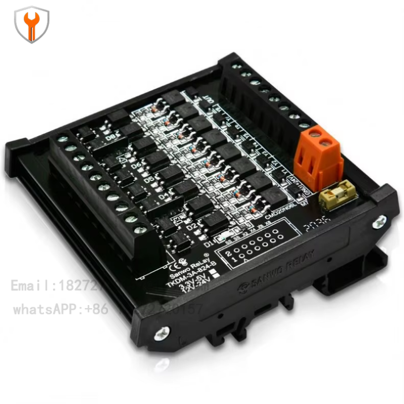 Isolation Valve Mini - 8채널 미니 퓨즈 솔레노이드 밸브 12V/24V
