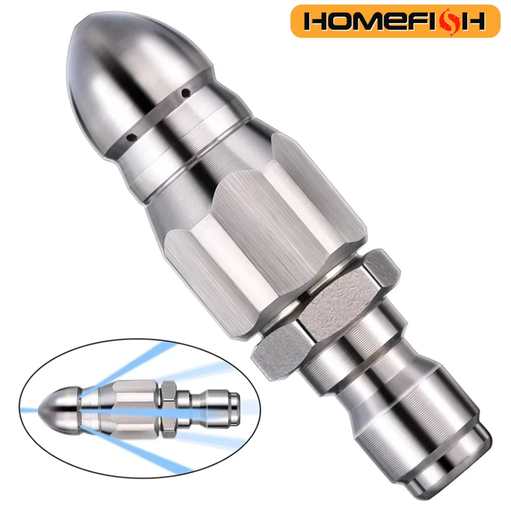 워터젯 고압 분사 노즐 하수구 청소용 1/4인치 스테인 - Drain Pipe Clip 리뷰 및 가격