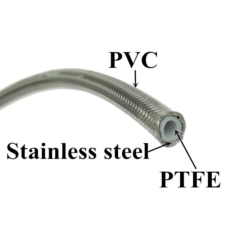 4M AN3 오토바이용 브레이크 라인 호스, 스테인리스 - Ptfe Tape Thread 리뷰 및 가격