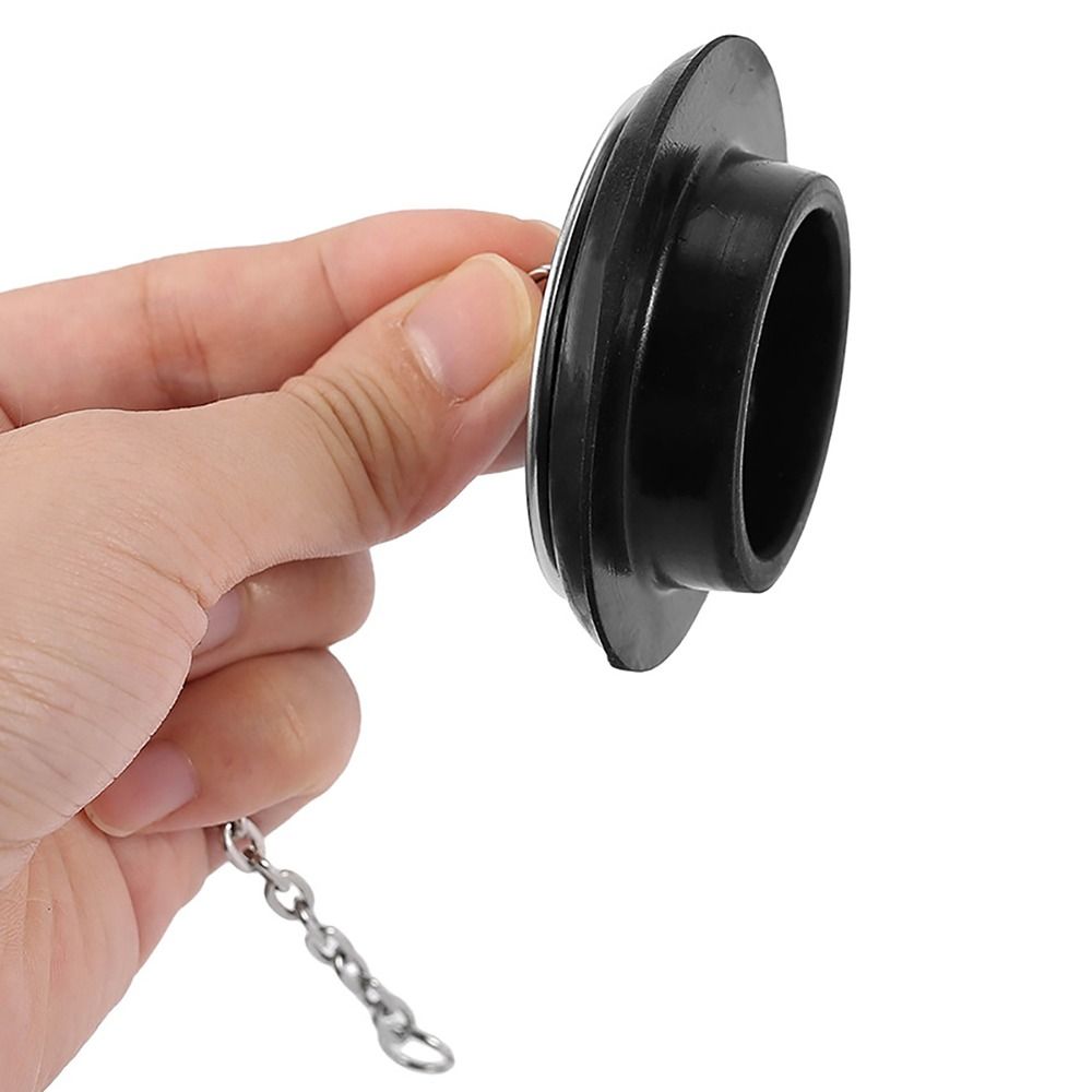 1Pcs 체인과 내구성 고무 욕조 스토퍼 범용 욕조 배 - Drain Pipe Clip 리뷰 및 가격