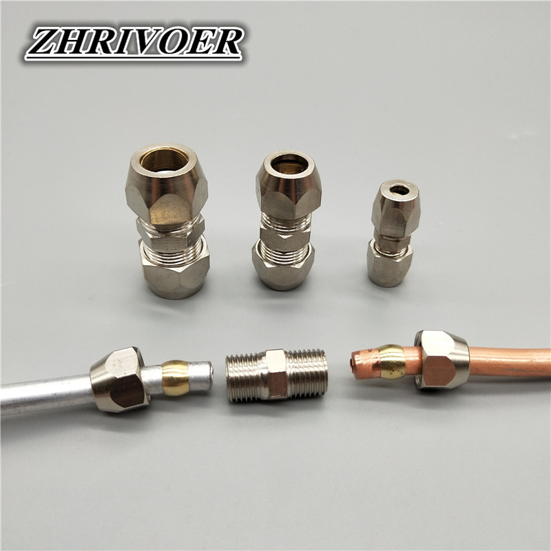 압축 페룰 튜브 피팅 황동 파이프 더블 카드 세트, 구 - Compression Fitting Brass 리뷰 및 가격