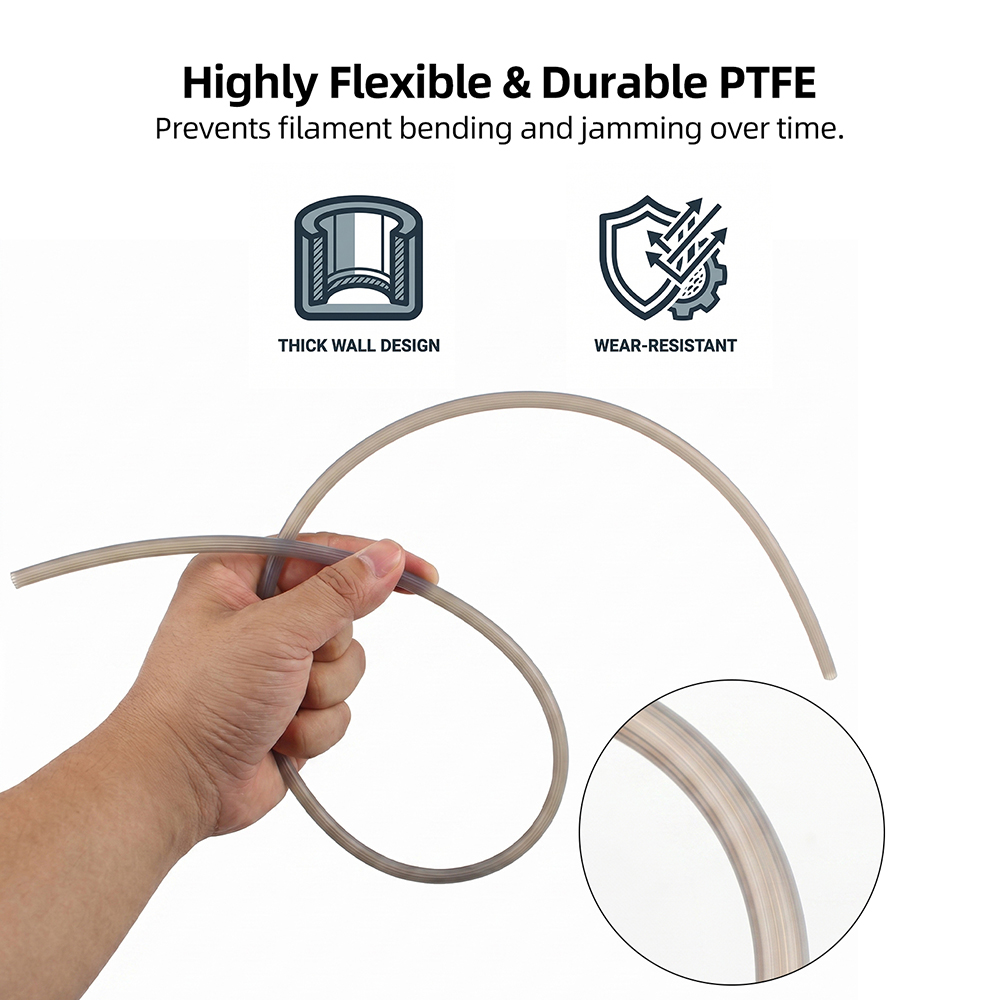 Snapmaker U1용 저저항성 별형 튜브 초저마찰  - Ptfe Tape Thread 리뷰 및 가격
