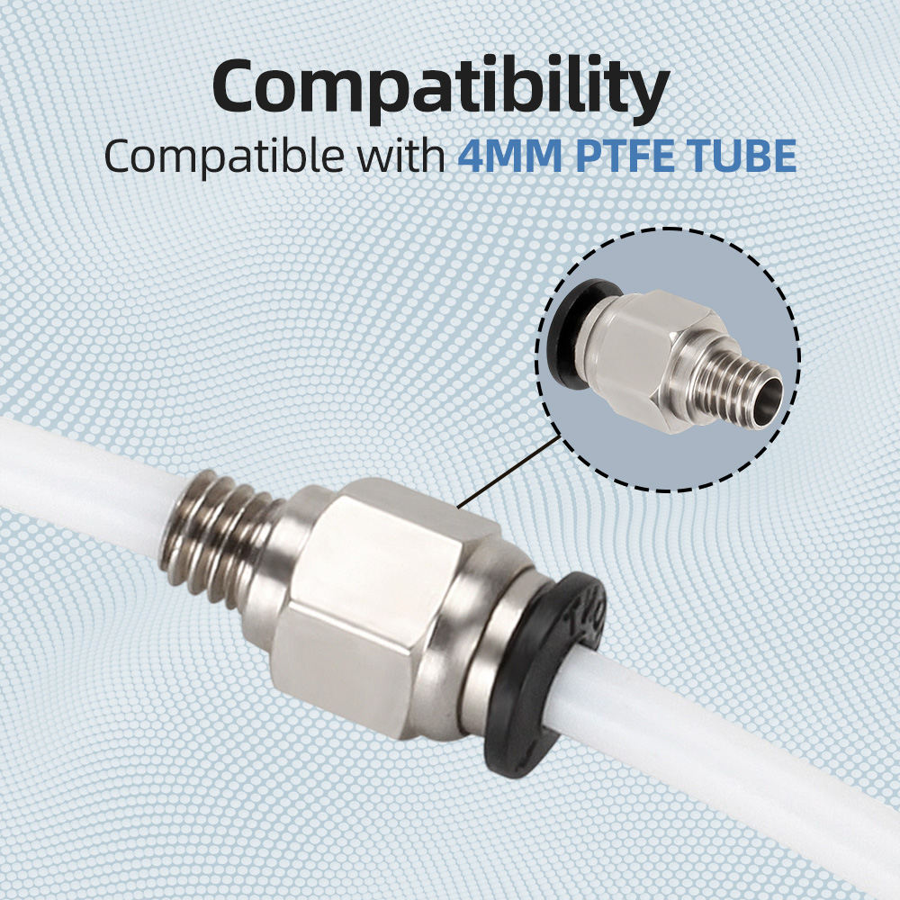 1-10pcs 3d 프린터 액세서리 PC4-M6 남성용 - Ptfe Tape Thread 리뷰 및 가격