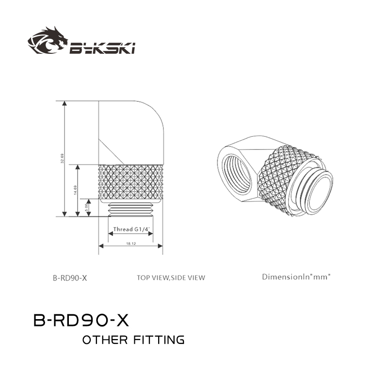 BYKSKI G1/4'' 90도 회전 압축 피팅 / 수 - Compression Fitting Brass 리뷰 및 가격
