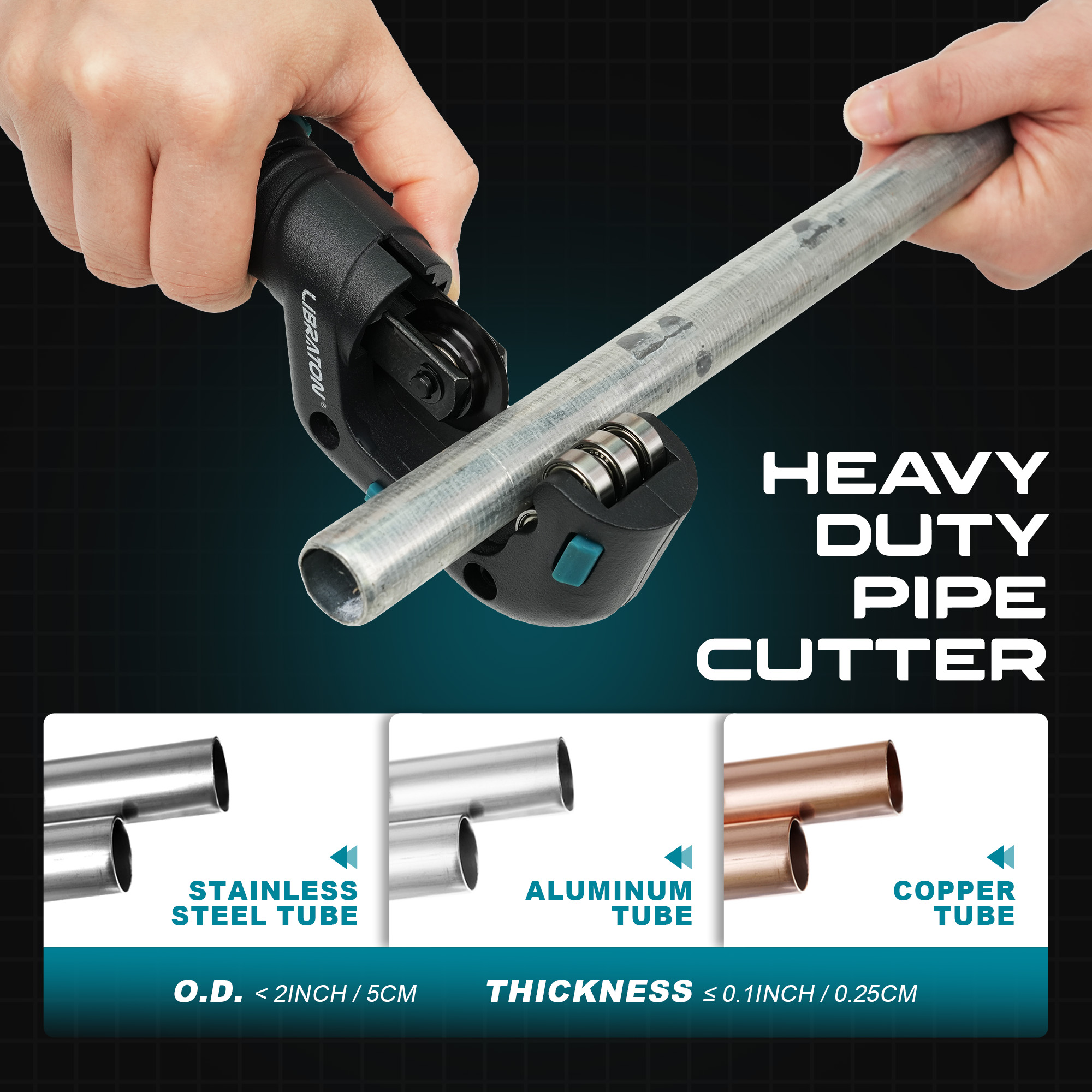 블레이드와 튜브 커터가 포함된 LIBRATON 파이프  - Pipe Cutter Ratchet 리뷰 및 가격