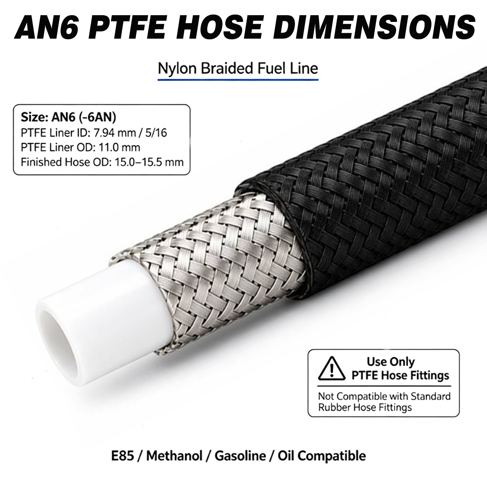 AN3 AN4 AN6 AN8 AN10 1M/2M/3M/ - Ptfe Tape Thread 리뷰 및 가격