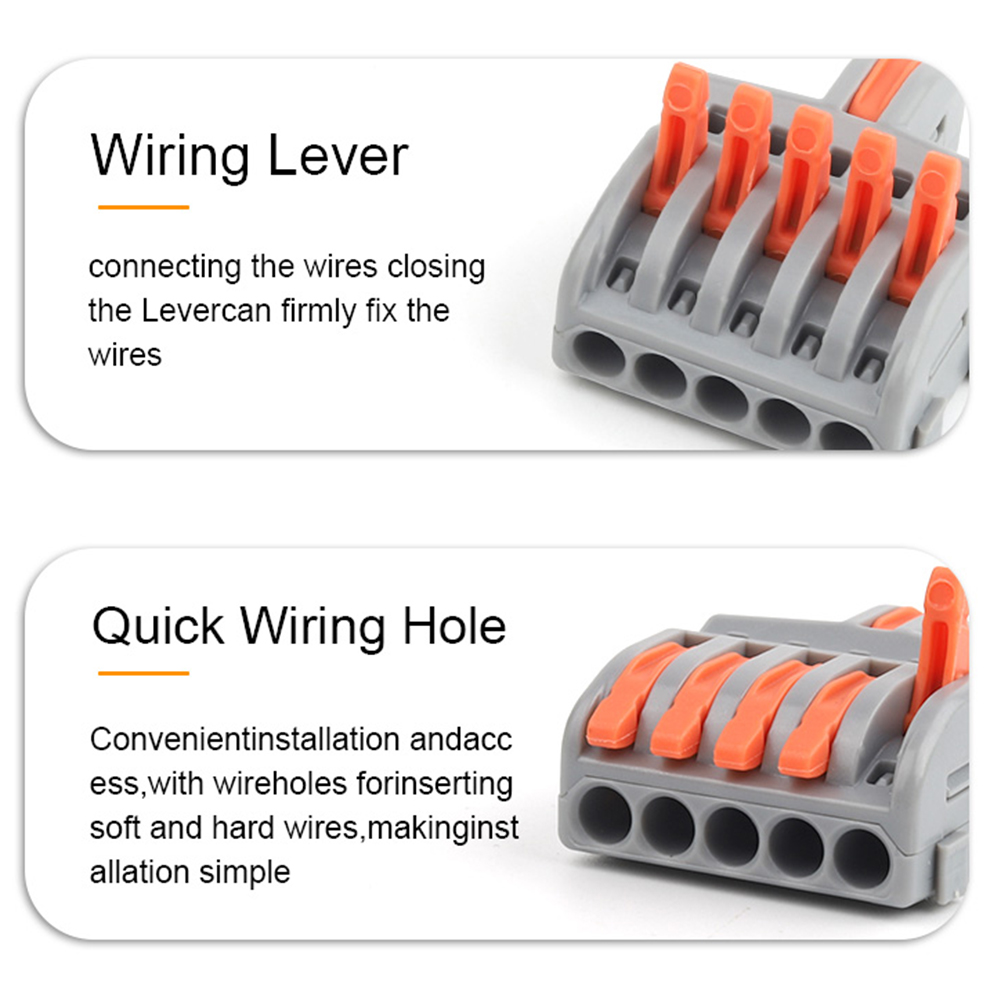 10/100PCS 전기 케이블 커넥터 1 in Mult - Push Fit Connector 리뷰 및 가격