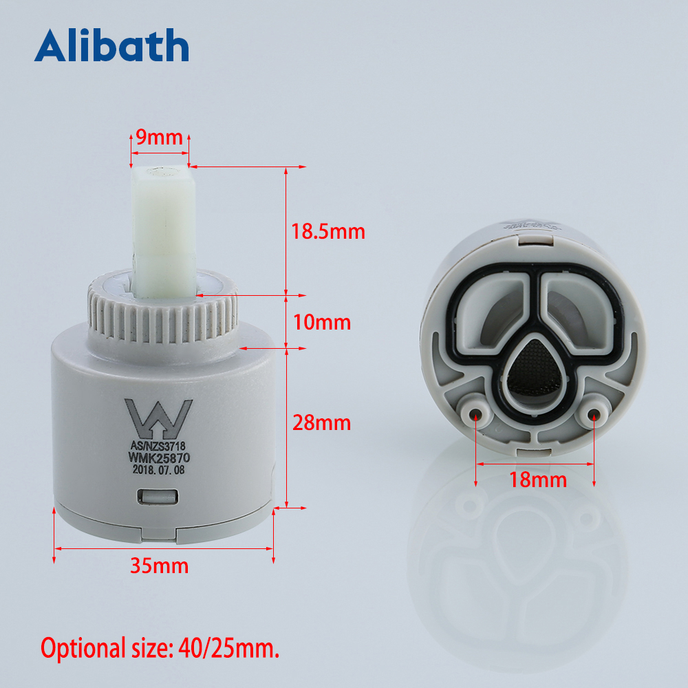 세라믹 카트리지 수도꼭지, 25mm, 35mm, 40m - Basin Mixer Cartridge 리뷰 및 가격