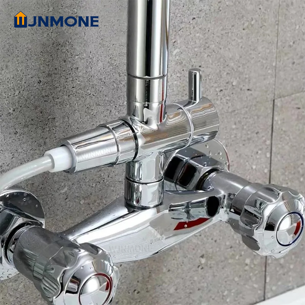 블랙 실버 3 웨이 T-어댑터 분배기 밸브 욕실 샤워  - Shower Valve Cartridge 리뷰 및 가격