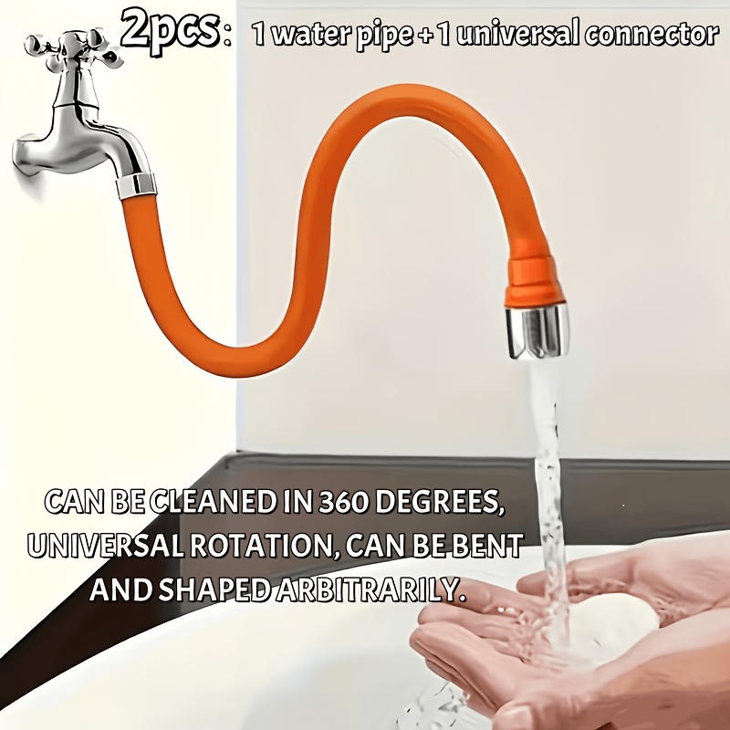 2-in-1 접이식 수도꼭지 연장기(에어레이터 및 범용 - Flexible Hose Braided 리뷰 및 가격