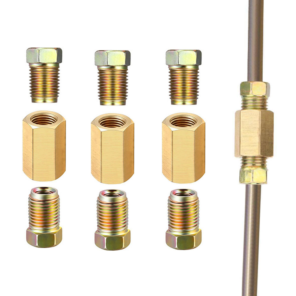 3/16 황동 브레이크 라인 유니온 파이프 압축 피팅  - Compression Fitting Brass 리뷰 및 가격