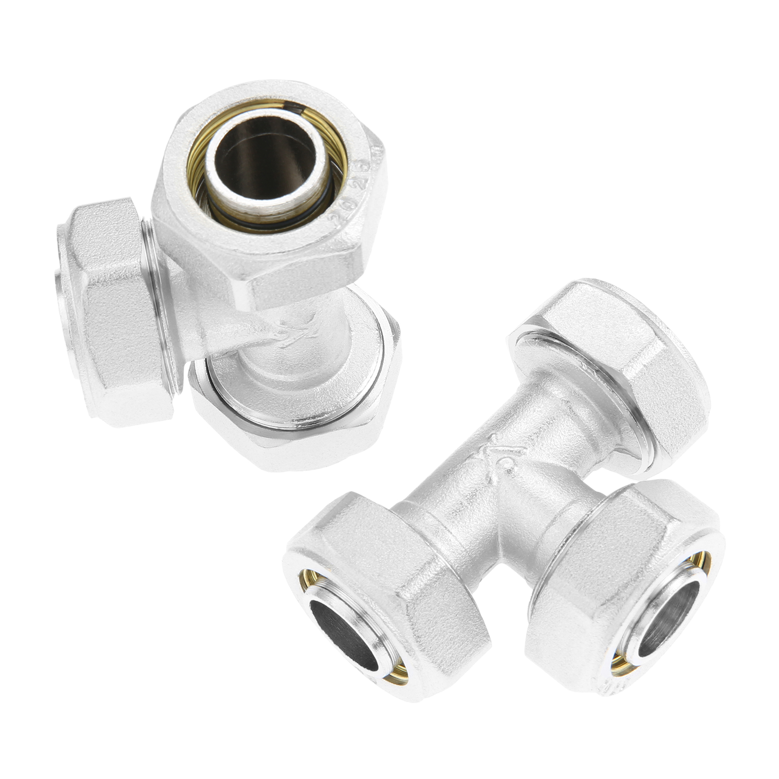 2개 3/4'' 티 에어 라인 피팅 파이핑 조인트 작업 - Compression Fitting Brass 리뷰 및 가격