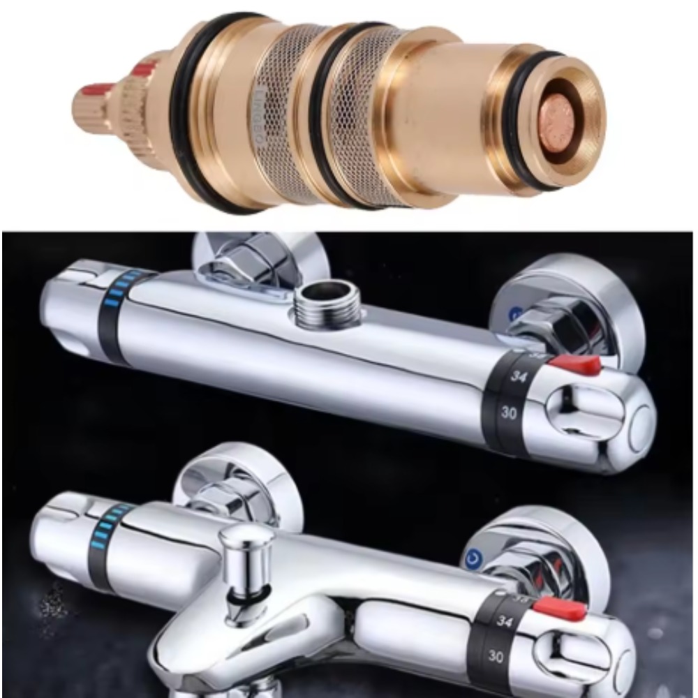 황동 샤워 온도 조절 카트리지 교체 키트 - 욕실 수온 - Shower Valve Cartridge 리뷰 및 가격