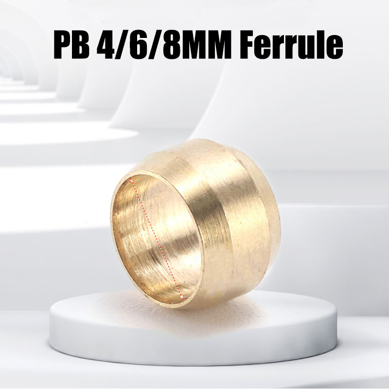 황동 페룰 슬리브 페룰, 압축 피팅 PB-4/6/8 튜 - Compression Fitting Brass 리뷰 및 가격