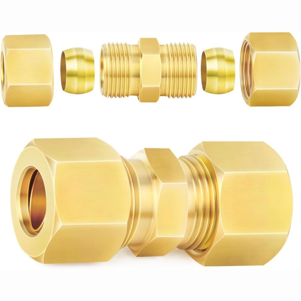 어댑터 황동 압축 피팅 직선형 다양한 사이즈 직선 커플 - Compression Fitting Brass 리뷰 및 가격