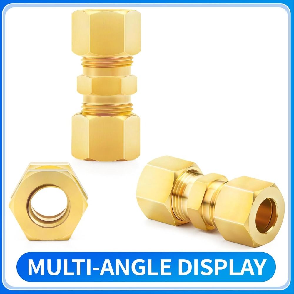 어댑터 황동 압축 피팅 직선형 다양한 사이즈 직선 커플 - Compression Fitting Brass 리뷰 및 가격