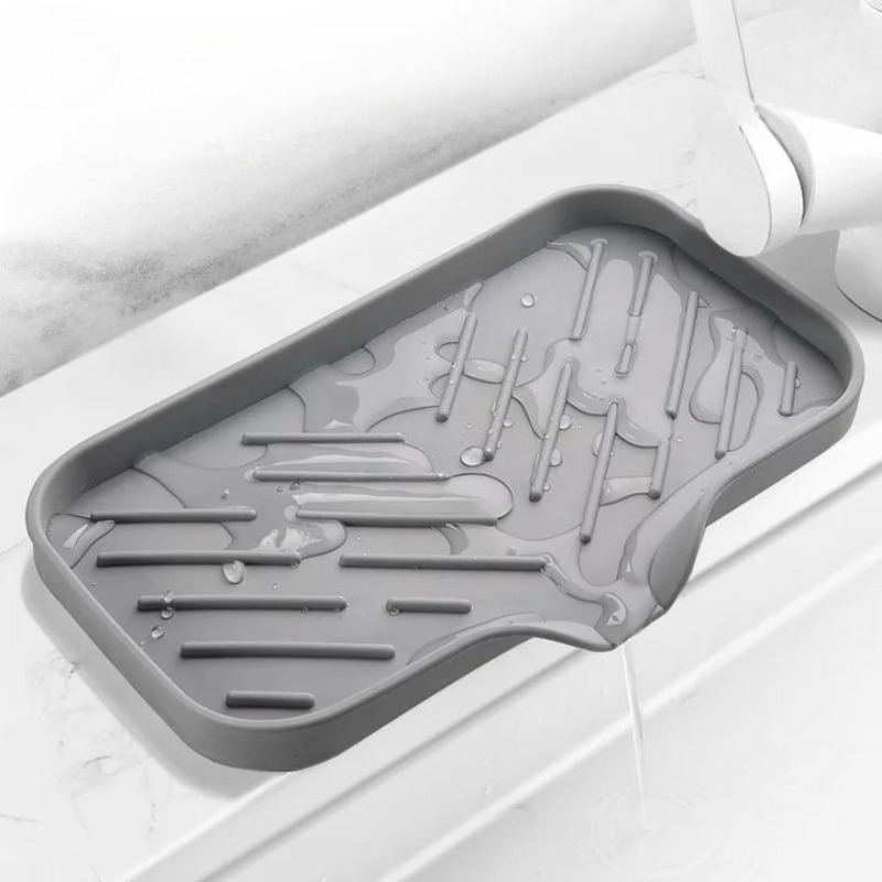셀프 배수 비누 홀더 실리콘 주방 싱크대 비누 접시 스 - Silicone Tap Washer 리뷰 및 가격