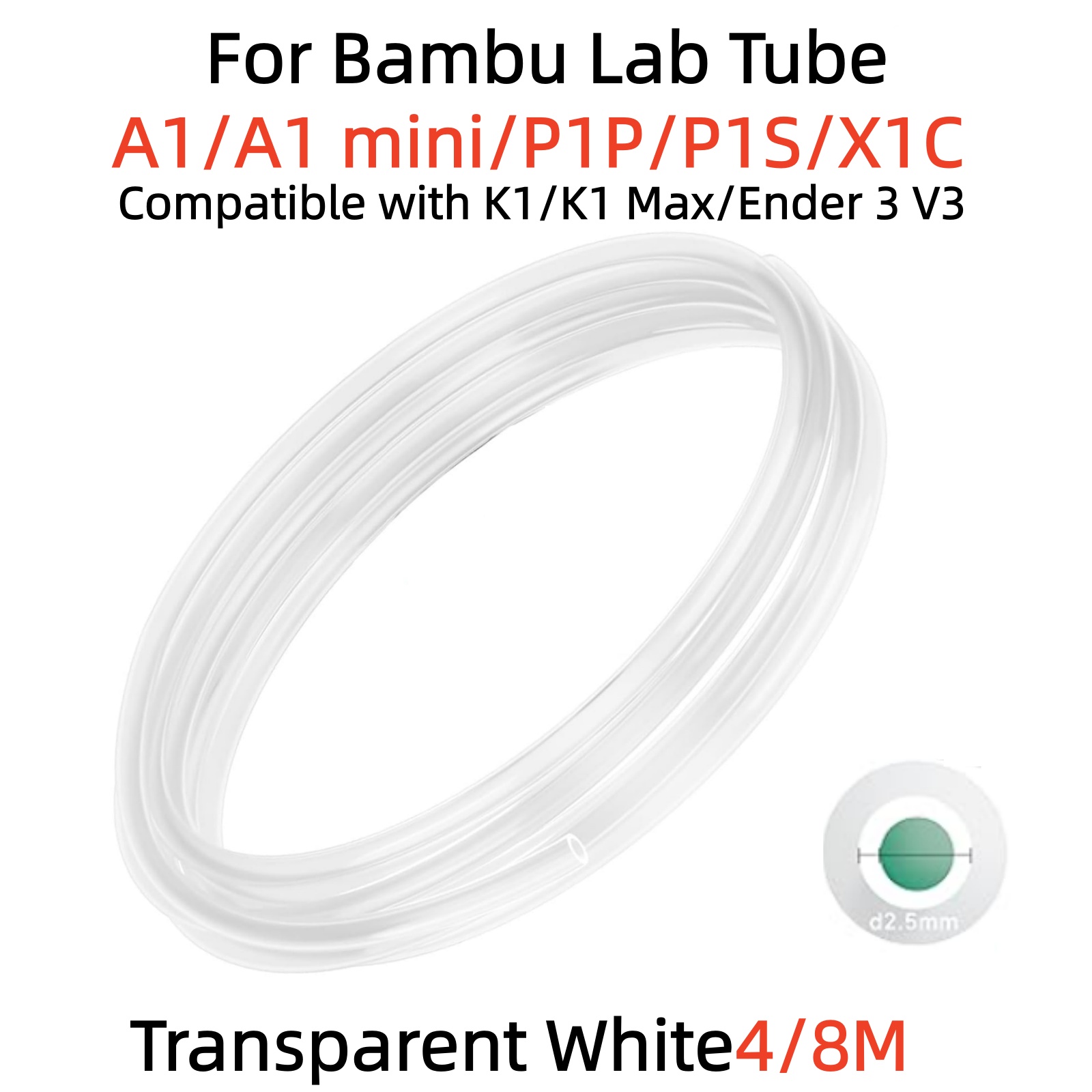 밤부랩 PTFE 튜브 P1P AMS A1 미니 3D 프 - Ptfe Tape Thread 리뷰 및 가격