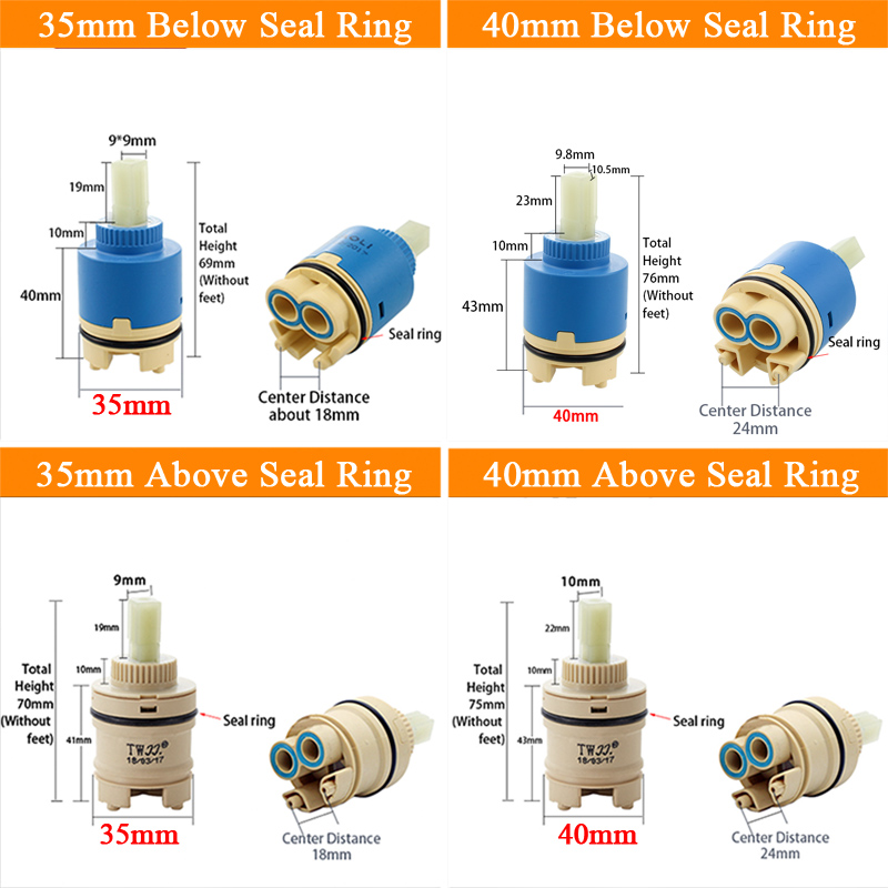 수도꼭지 믹싱 하이 스풀 밸브, 세라믹 카트리지 수도꼭 - Shower Valve Cartridge 리뷰 및 가격