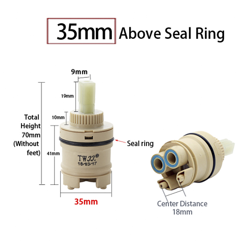 수도꼭지 믹싱 하이 스풀 밸브, 세라믹 카트리지 수도꼭 - Shower Valve Cartridge 리뷰 및 가격