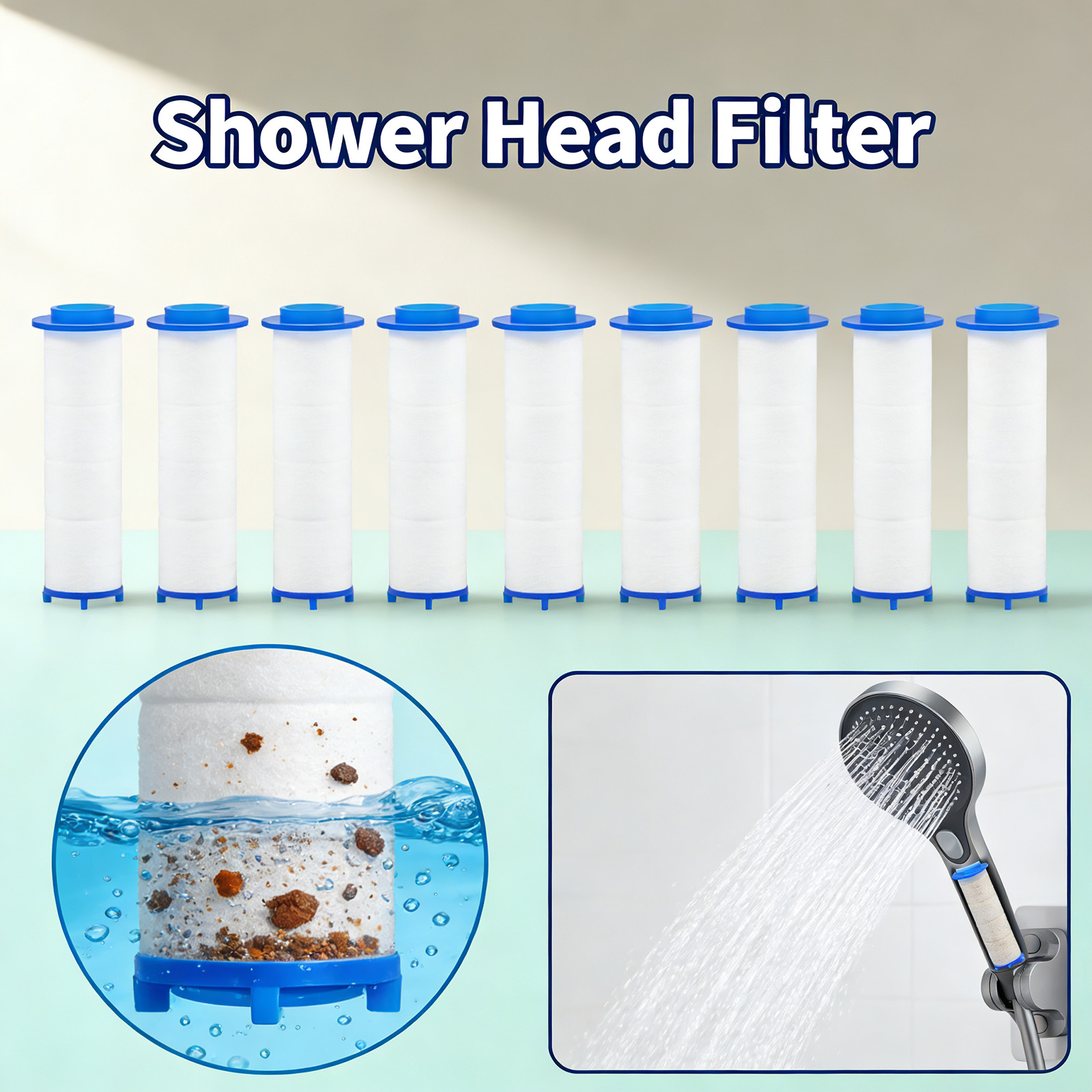 20Pcs 교체용 샤워 필터 카트리지 샤워 워터 필터는 - Shower Valve Cartridge 리뷰 및 가격