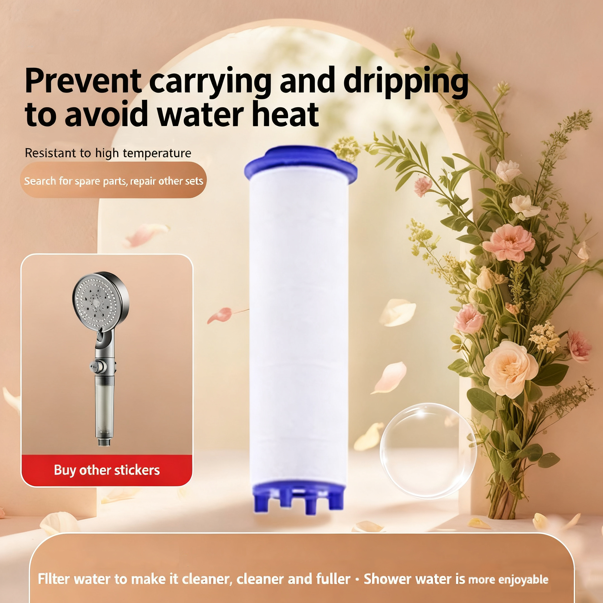 5/10PCS 샤워 필터는 수압을 높여 표준 샤워 헤드 - Shower Valve Cartridge 리뷰 및 가격