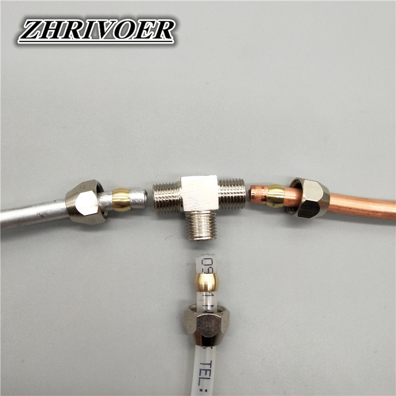 공압 피팅 황동 T 타입 4 6 8 10 12 14 1 - Compression Fitting Brass 리뷰 및 가격