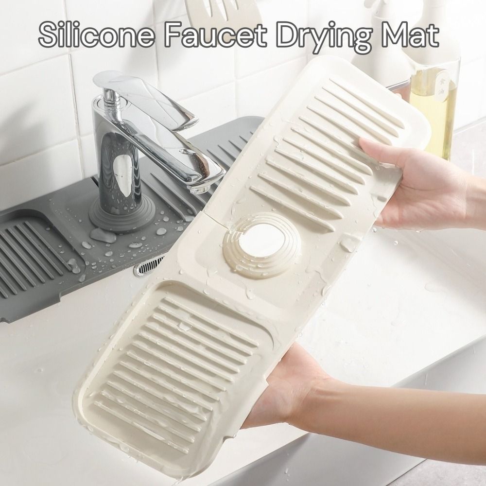 휴대용 실리콘 수도꼭지 매트 37cm/45cm 두꺼운  - Silicone Tap Washer 리뷰 및 가격