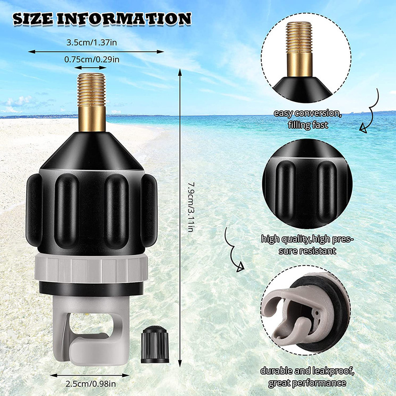 유니버설 SUP 펌프 어댑터 풍선 보트 에어 밸브 변환 - Float Ball Valve 리뷰 및 가격